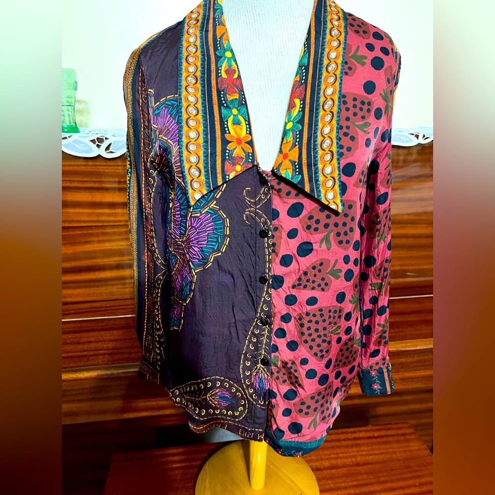 FARM Rio Multicolor Patterned Blouse